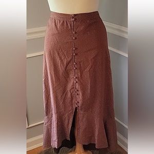 Abercrombie and Fitch high waisted midi skirt